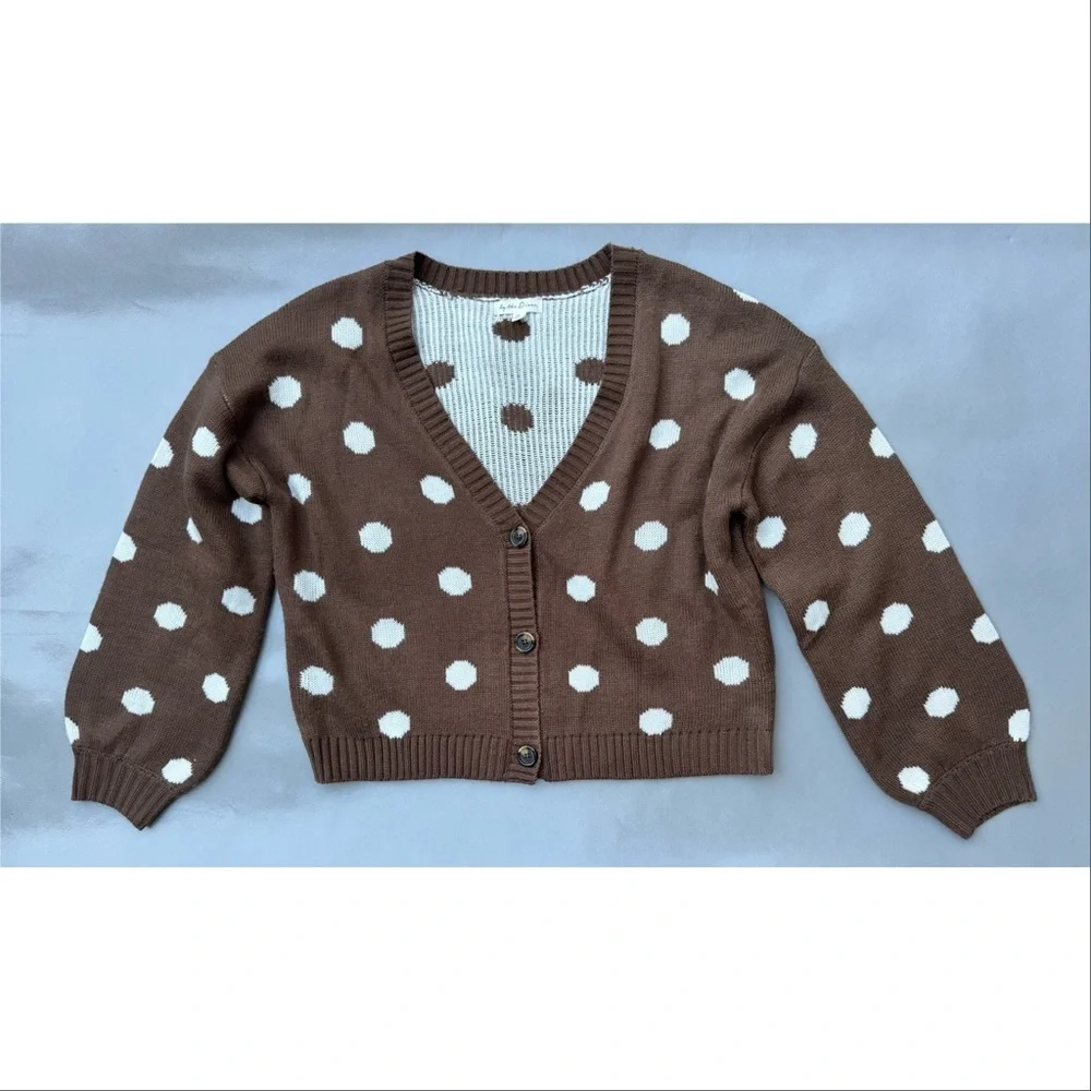 By The River Polka Dot Cardigan